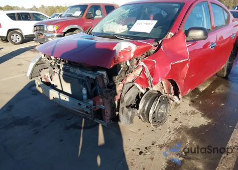 2015 Nissan Versa 1.6 S+ from USA, damaged, VIN 3N1CN7AP7FL843551